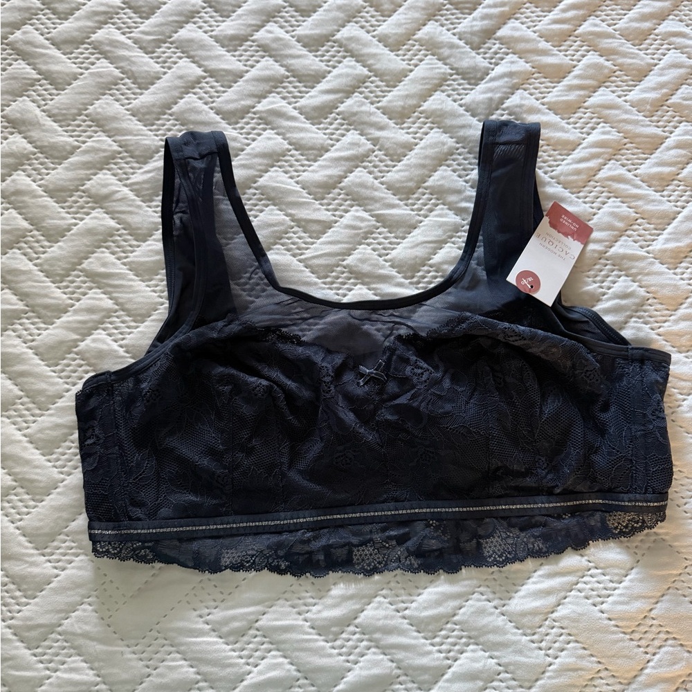 Cacique Midnight Blue Lace Bra